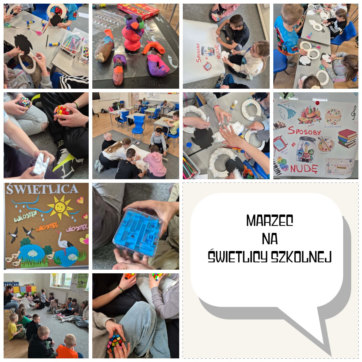 MARZEC W ŚWIETLICY SZKOLNEJ